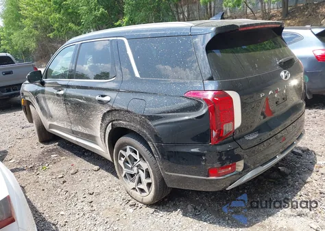 2022 Hyundai Palisade Calligraphy from USA, damaged, VIN KM8R7DHE9NU463194